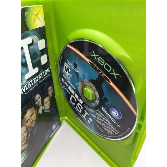 CSI: Crime Scene Investigation (Microsoft Xbox, 2004) (Free Shipping Deal) - CIB - Picture 5 of 7
